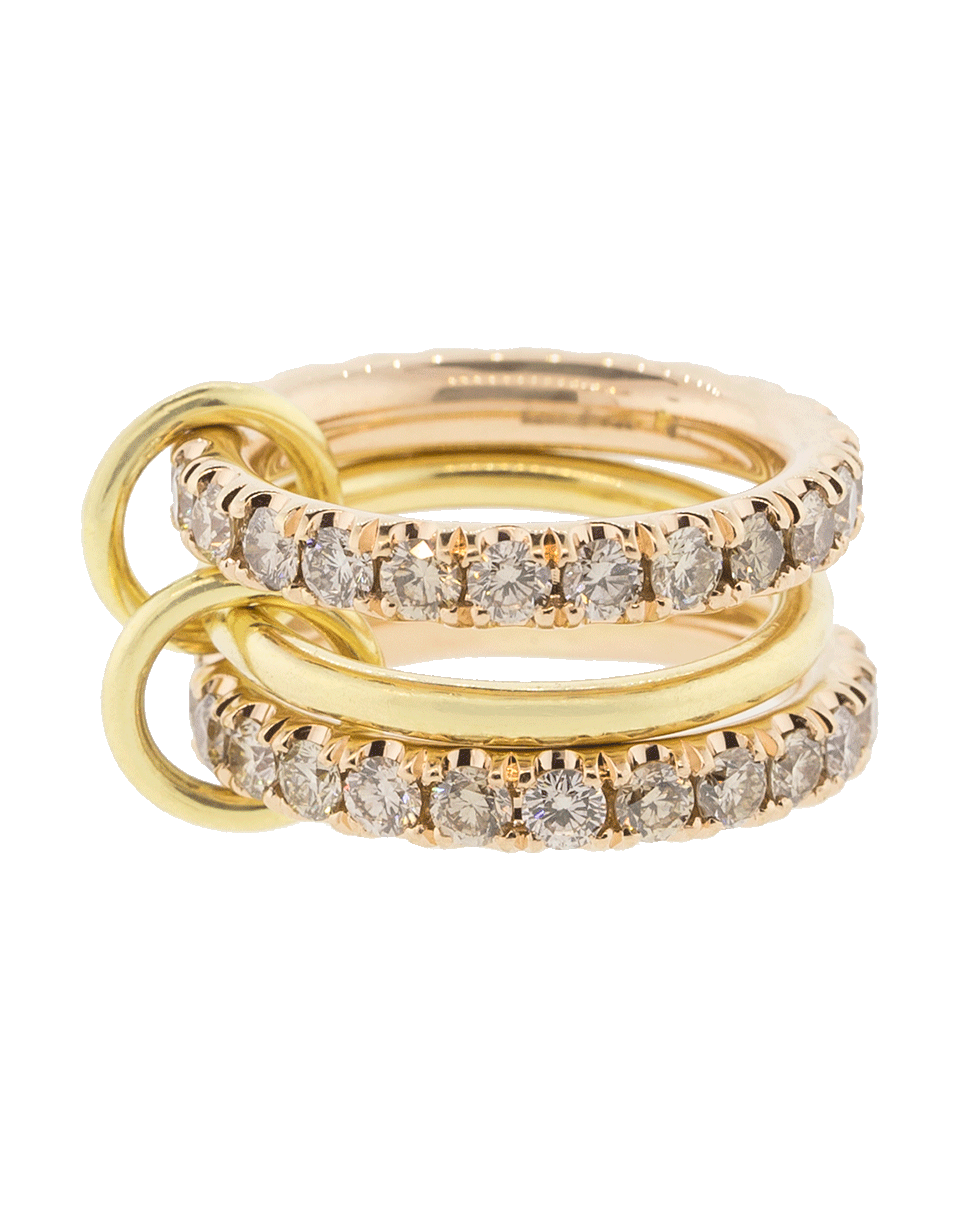SPINELLI KILCOLLIN-Juno Champ Three Linked Rings-ROSE GOLD