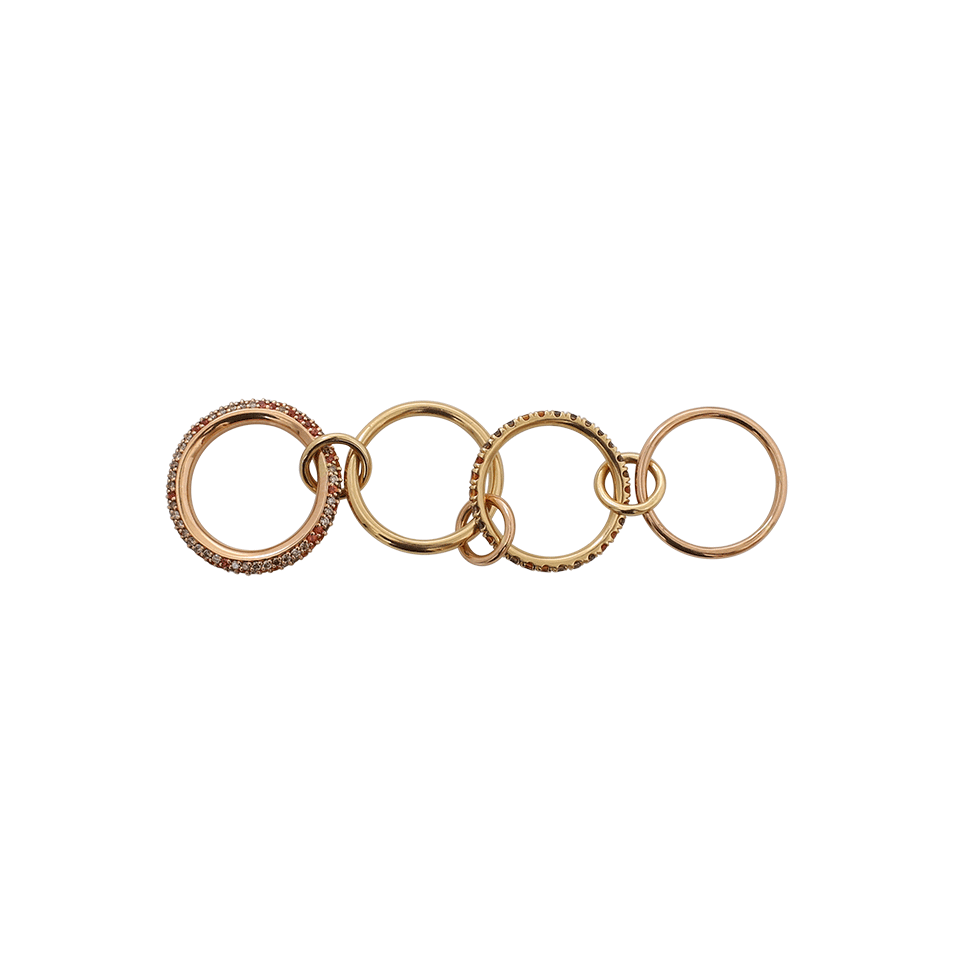 SPINELLI KILCOLLIN-Phoenix Autumn 5 Linked Rings-ROSE GOLD