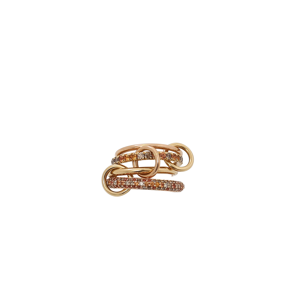 SPINELLI KILCOLLIN-Phoenix Autumn 5 Linked Rings-ROSE GOLD