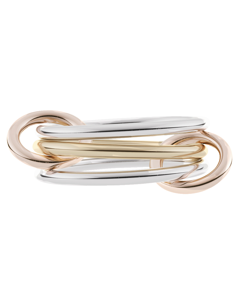 SPINELLI KILCOLLIN-Solarium Three Link Silver Rings-SILVER