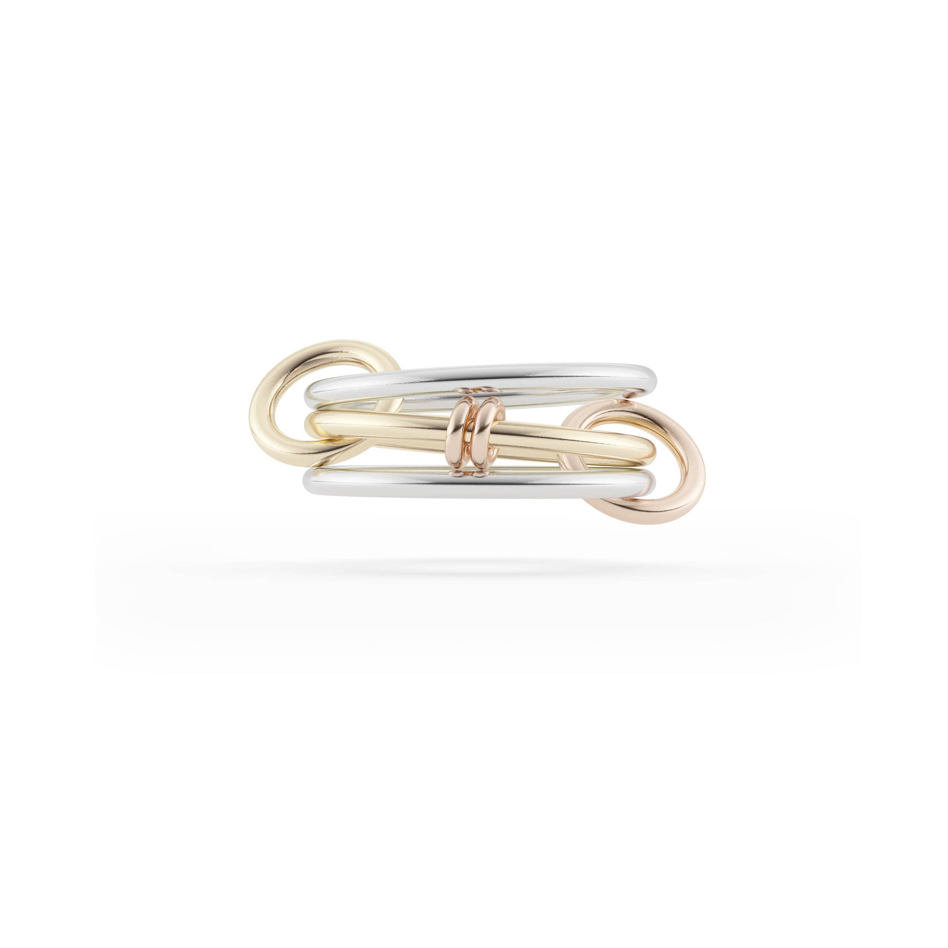 SPINELLI KILCOLLIN-Acacia Three Link Silver Rings-SILVER