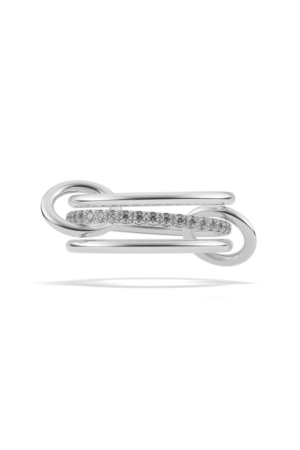 Sonny Three Link Ring-SILVER-6.5-JEWELRYFINE JEWELRING-SPINELLI KILCOLLIN