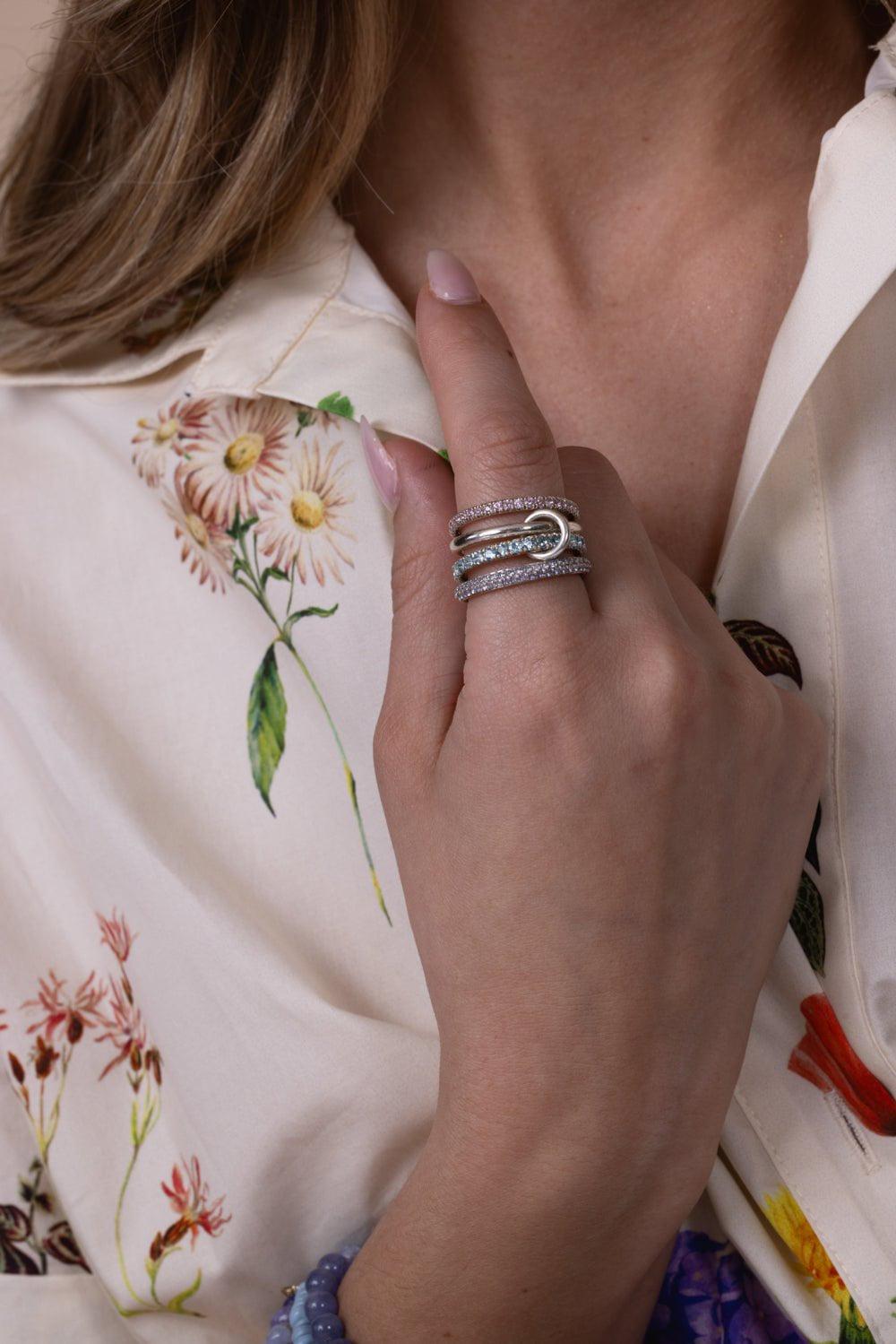 SPINELLI KILCOLLIN-Three Link Ring-SILVER