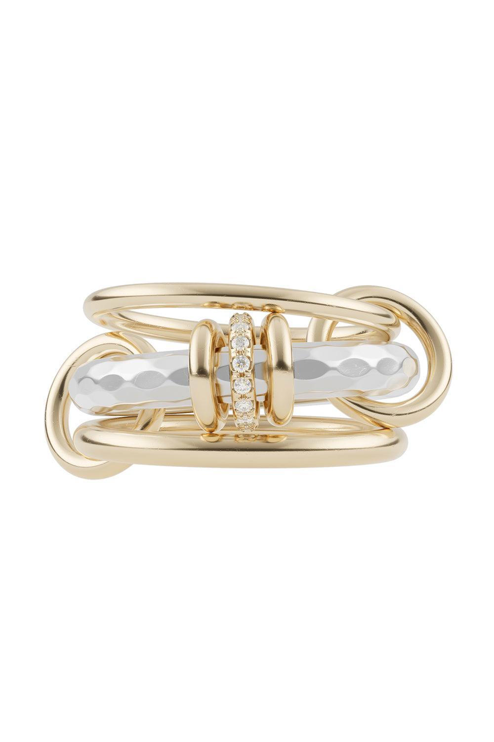 3 Annulet Gemini SG Vulcan Ring-SILVER-8-JEWELRYFINE JEWELRING-SPINELLI KILCOLLIN