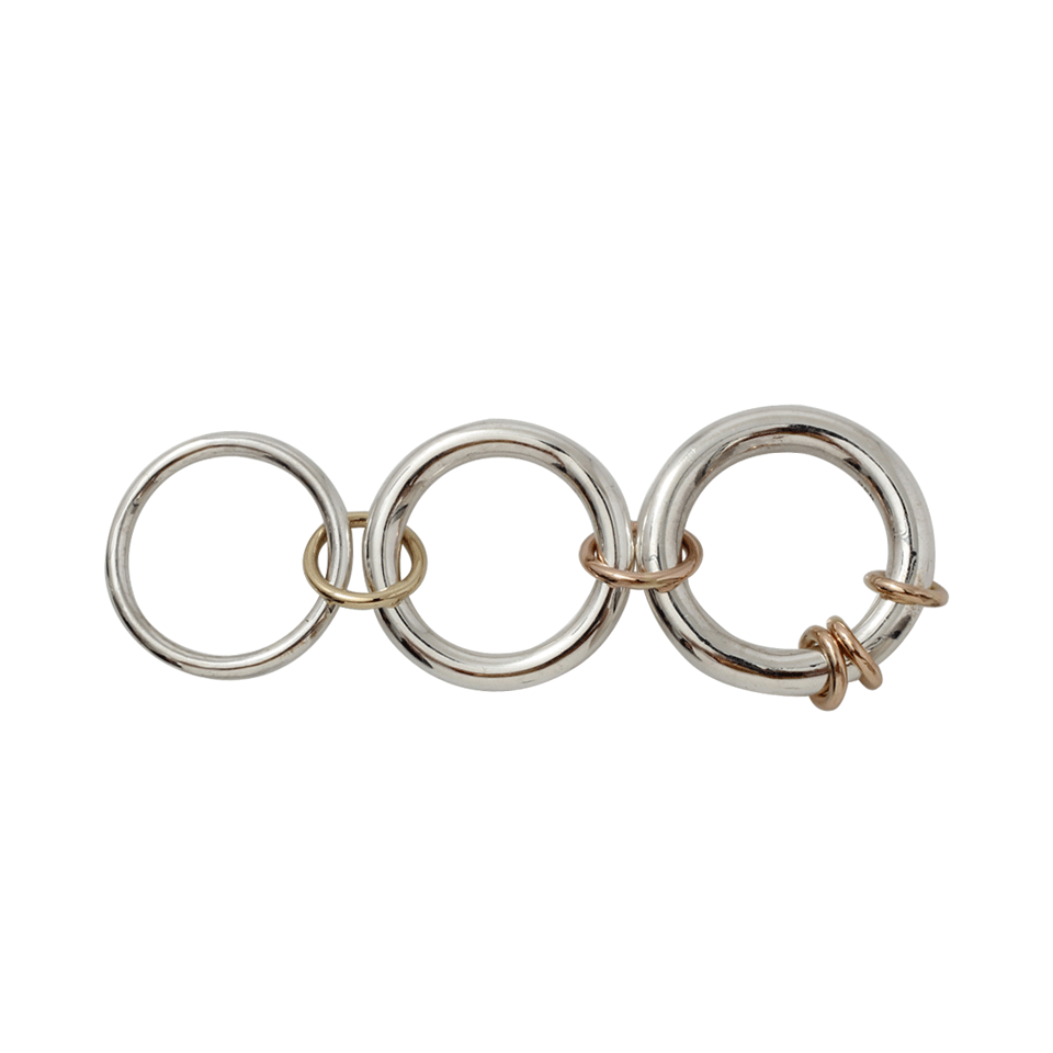 SPINELLI KILCOLLIN-Orion Three Link Ring-SILVER