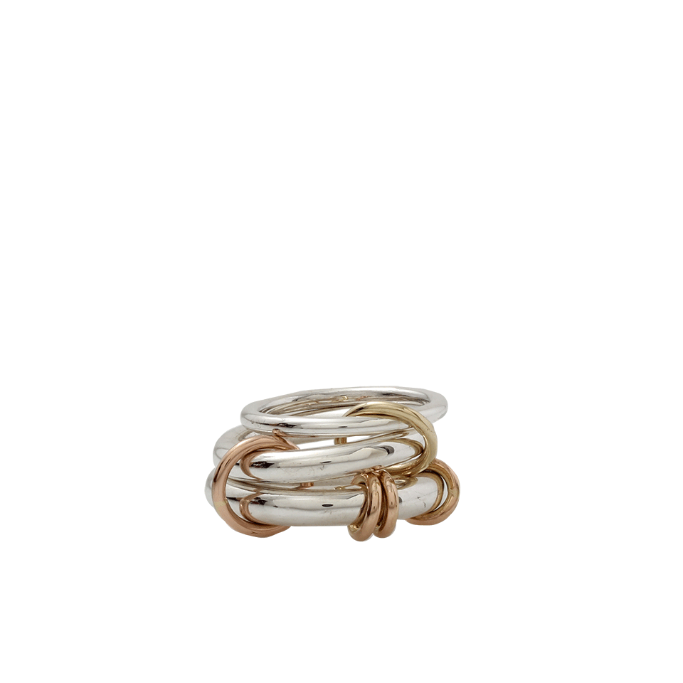 SPINELLI KILCOLLIN-Orion Three Link Ring-SILVER