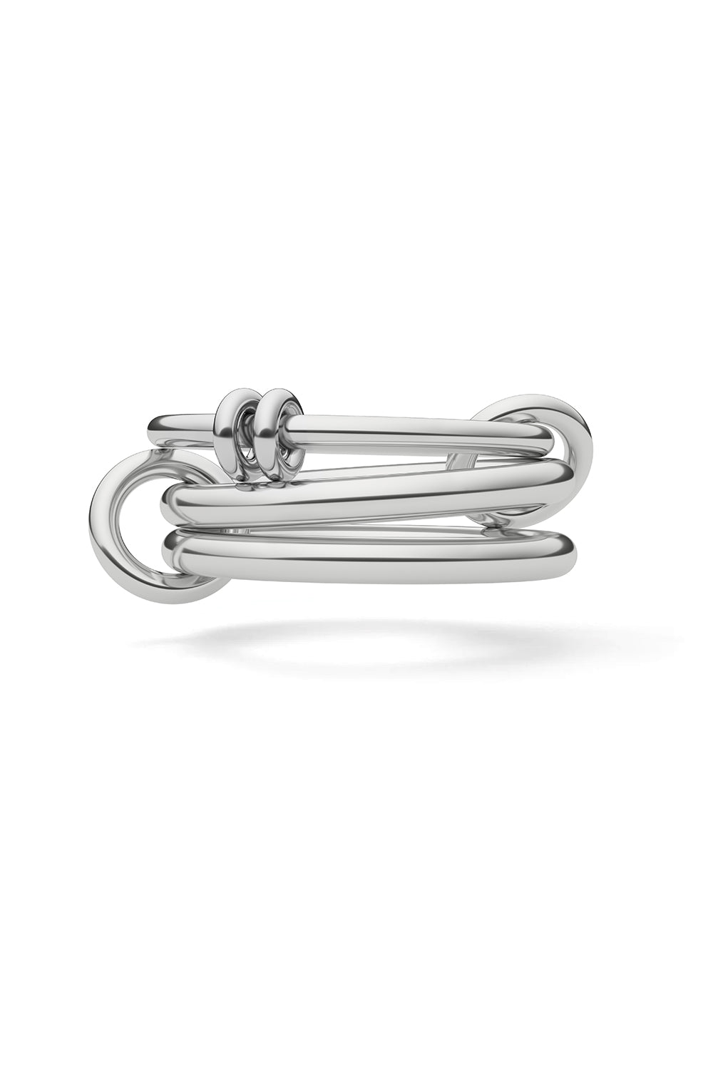 Raneth Three Link Ring-SILVER-8.5-JEWELRYFINE JEWELRING-SPINELLI KILCOLLIN