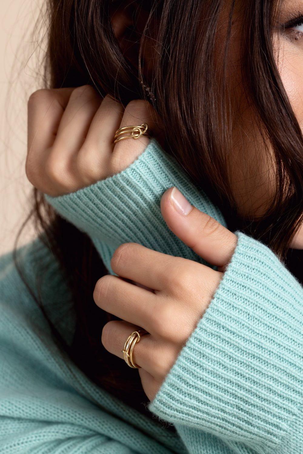 SPINELLI KILCOLLIN-Rhea Three Link Ring-