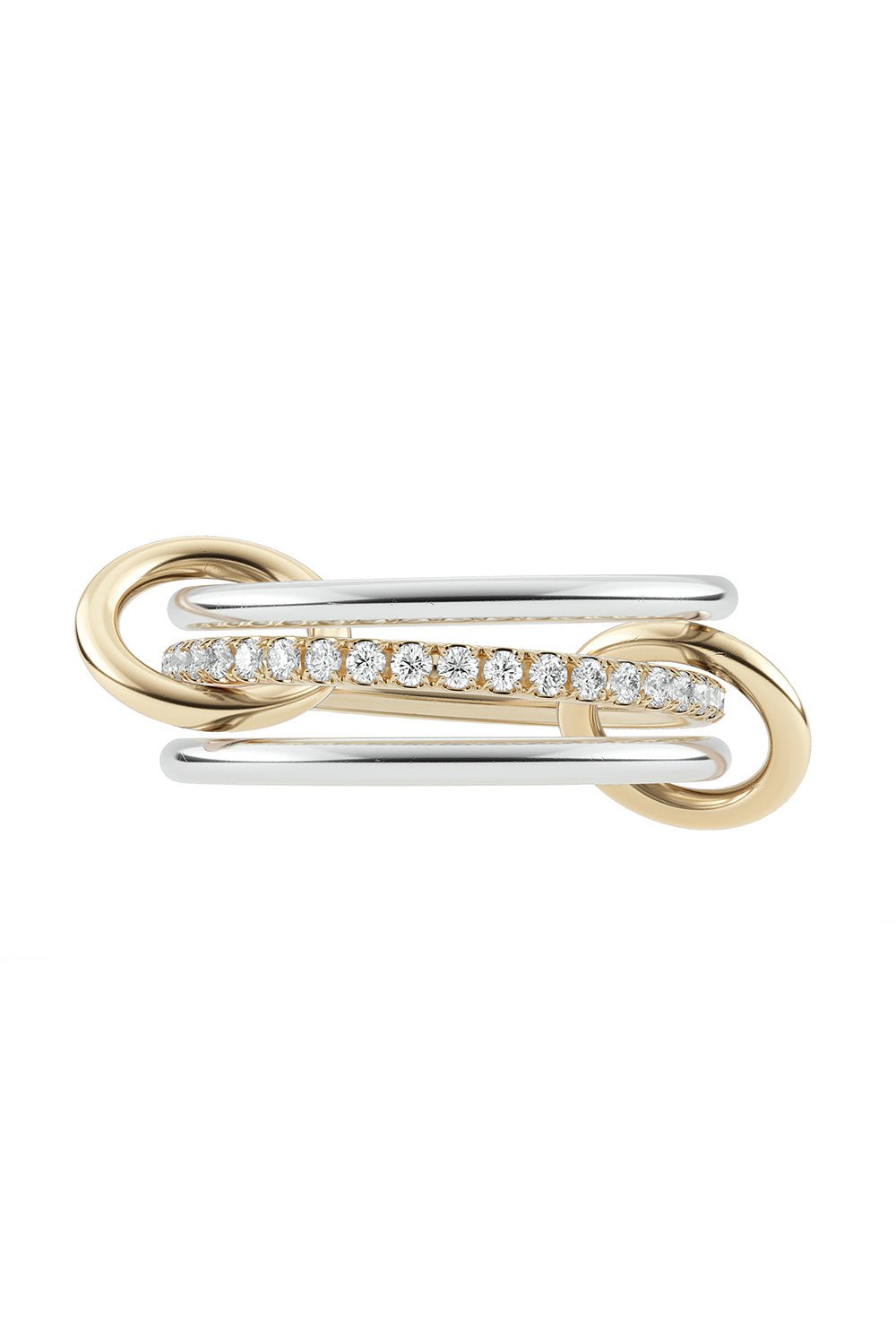 SPINELLI KILCOLLIN-Sonny SP Three Link Ring-YELLOW GOLD