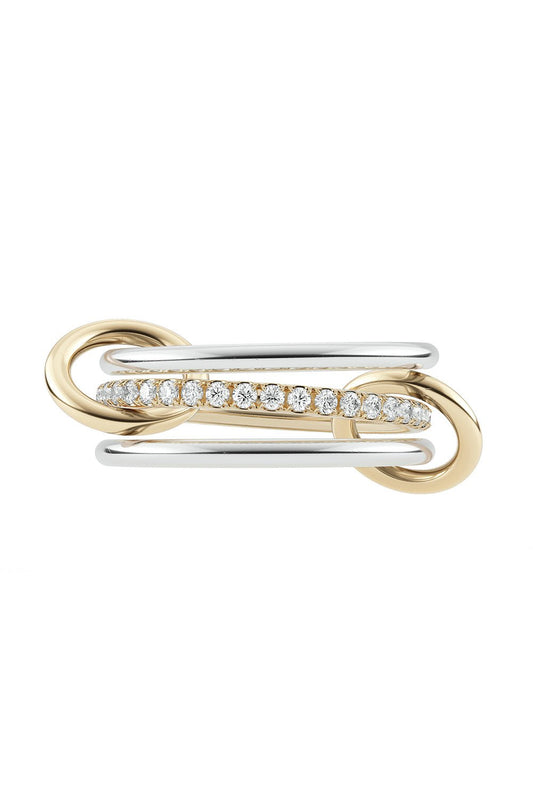 SPINELLI KILCOLLIN-Sonny SP Three Link Ring-YELLOW GOLD