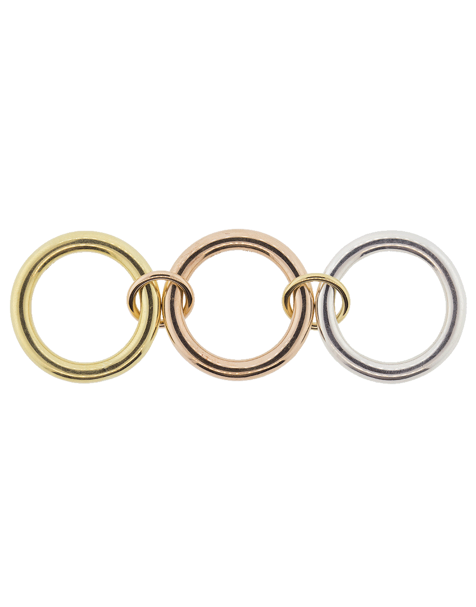 SPINELLI KILCOLLIN-Mercury Three Linked Rings-YELLOW GOLD