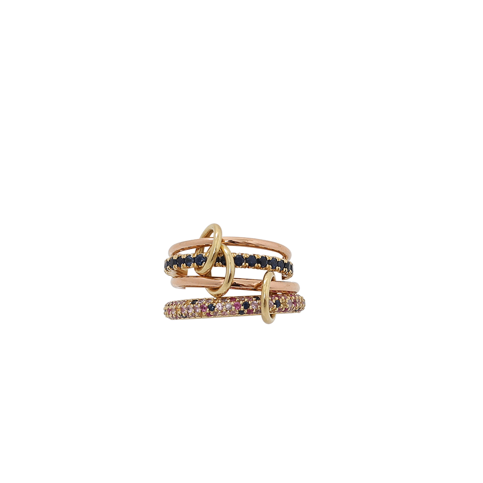 SPINELLI KILCOLLIN-Phoenix Royal 4 Linked Rings-YELLOW GOLD