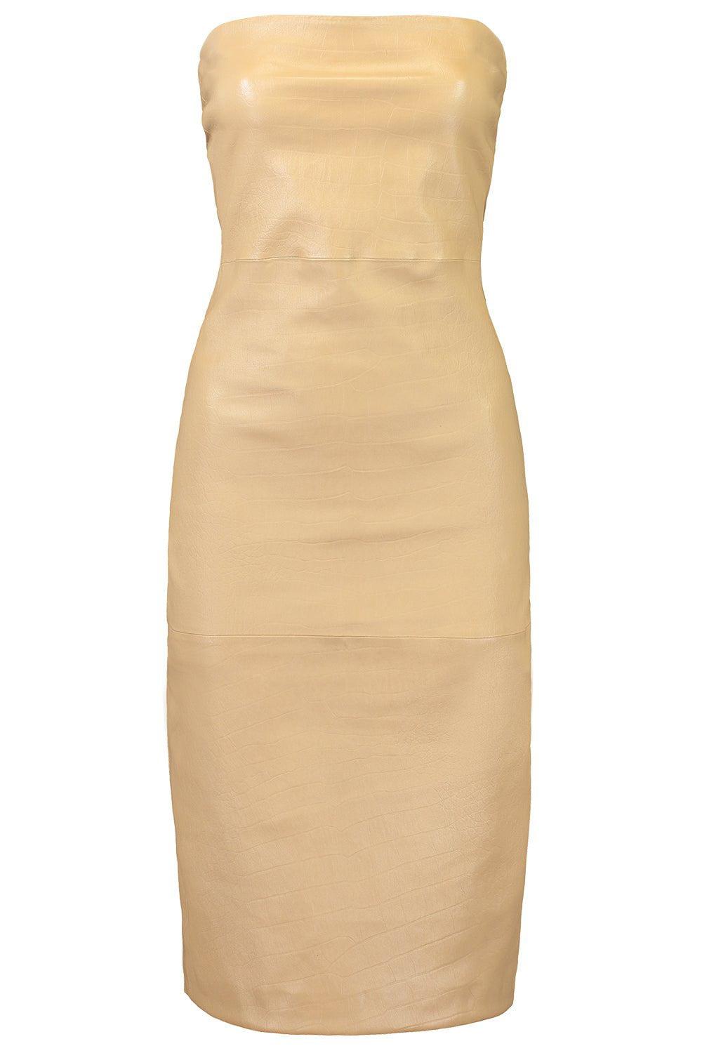 SPRWMN-Embossed Pencil Dress-