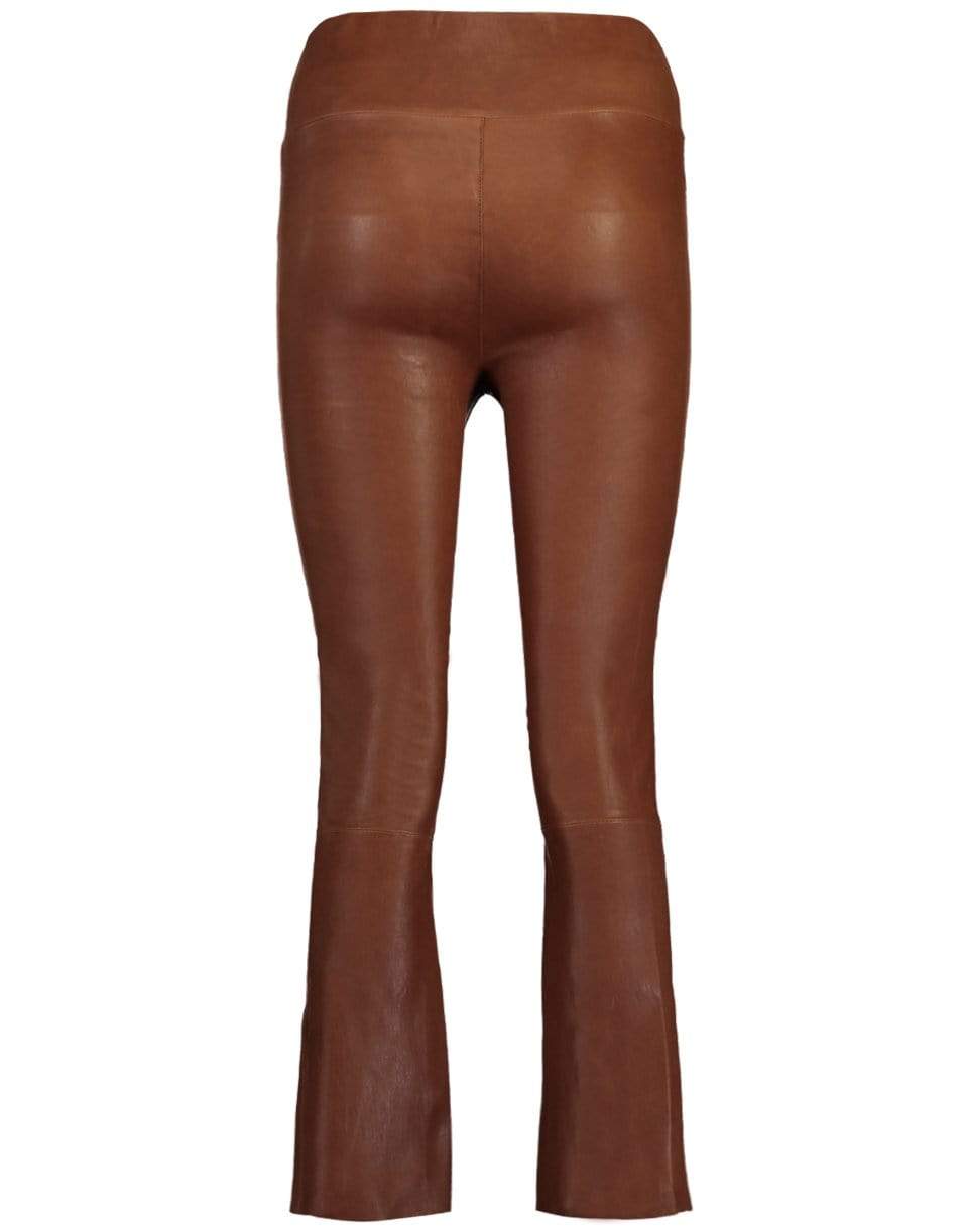 SPRWMN-Crop Flare Legging - Cocoa-