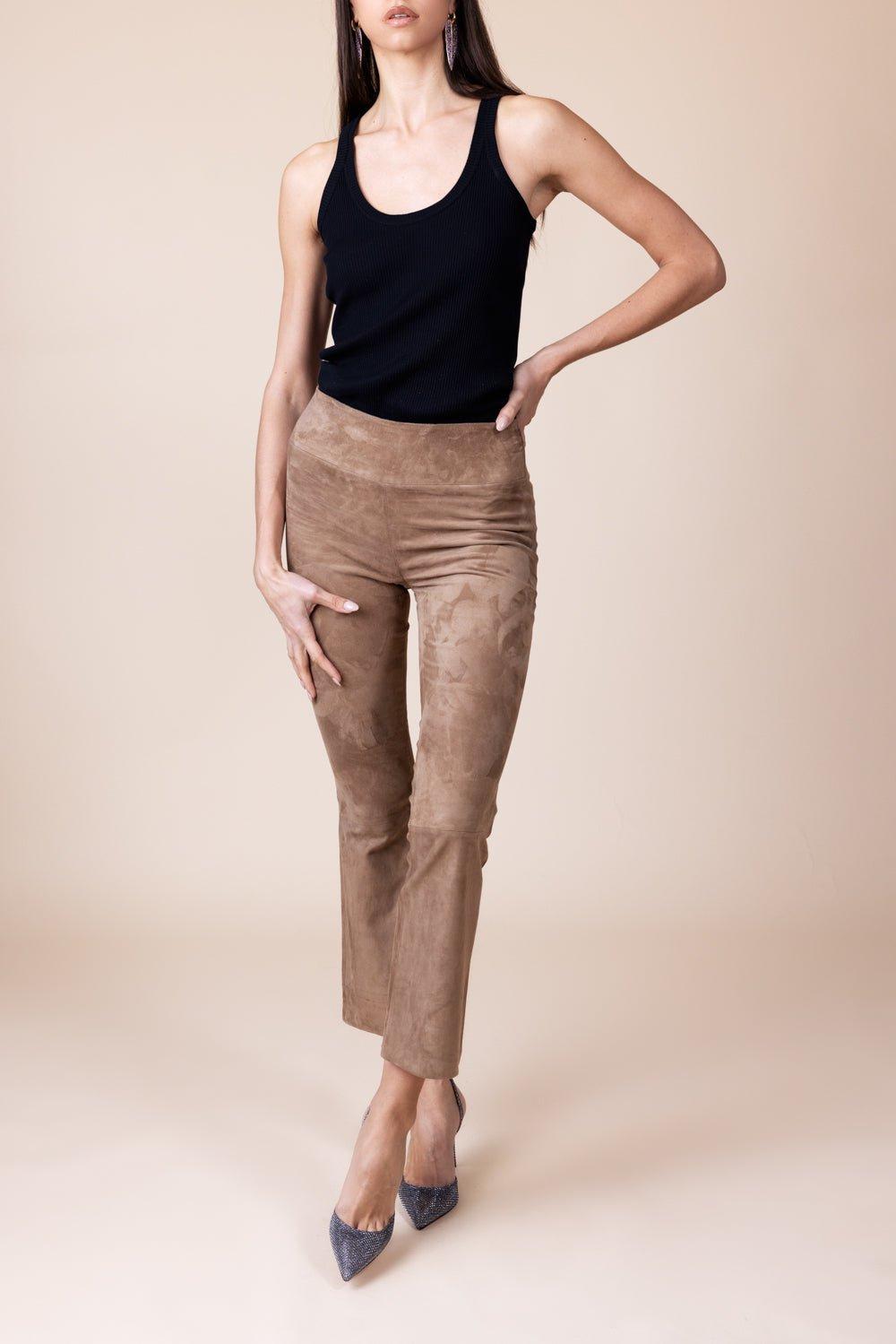 SPRWMN-Ankle Flare Legging - Mushroom-
