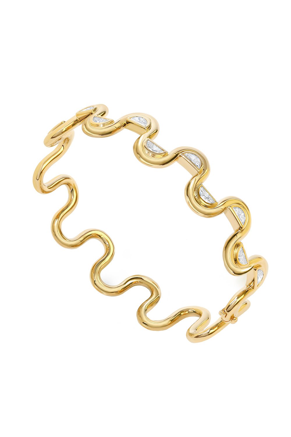 STATE PROPERTY-Edessa Diamond Bangle-
