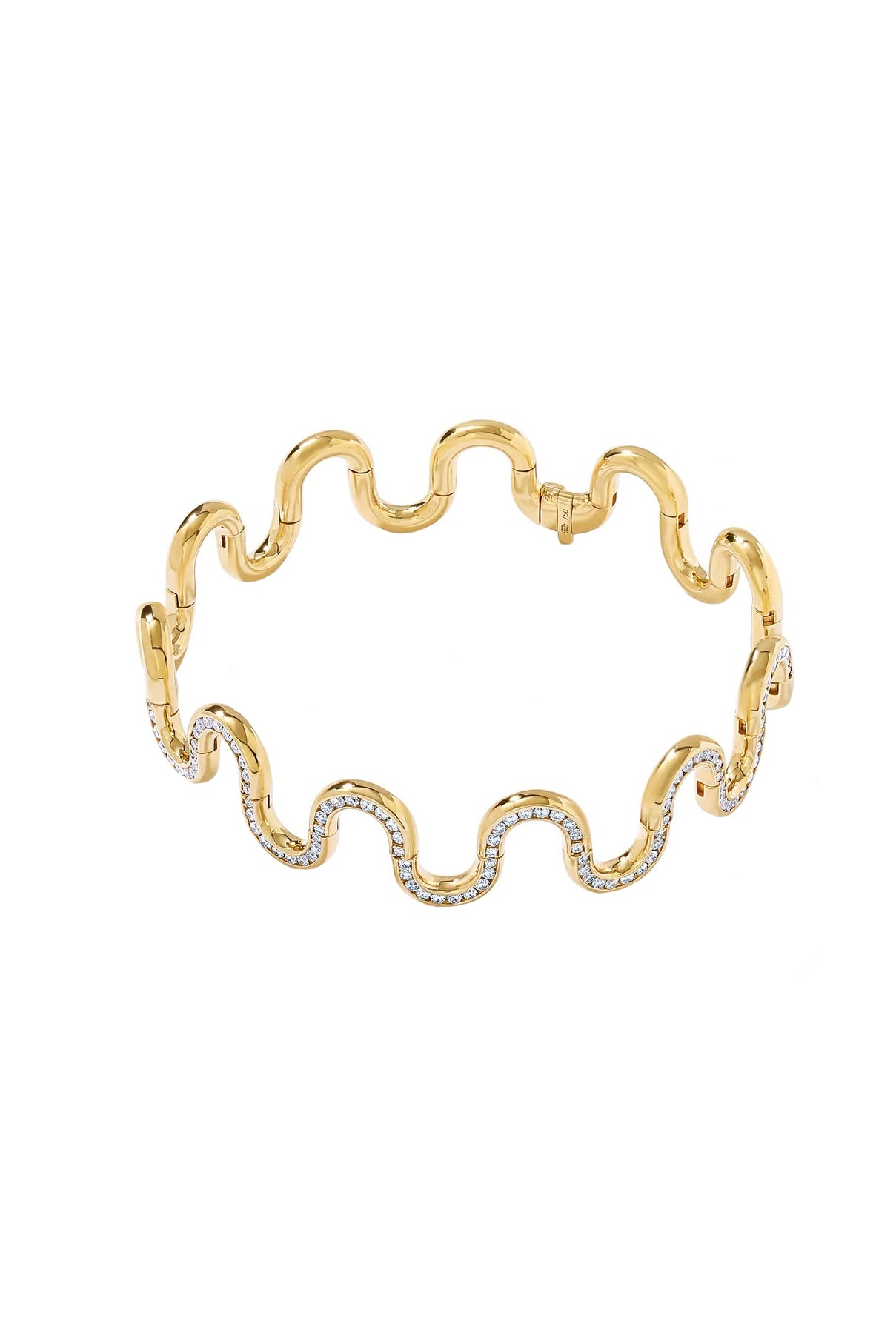 STATE PROPERTY-Edessa Pavé Bangle-