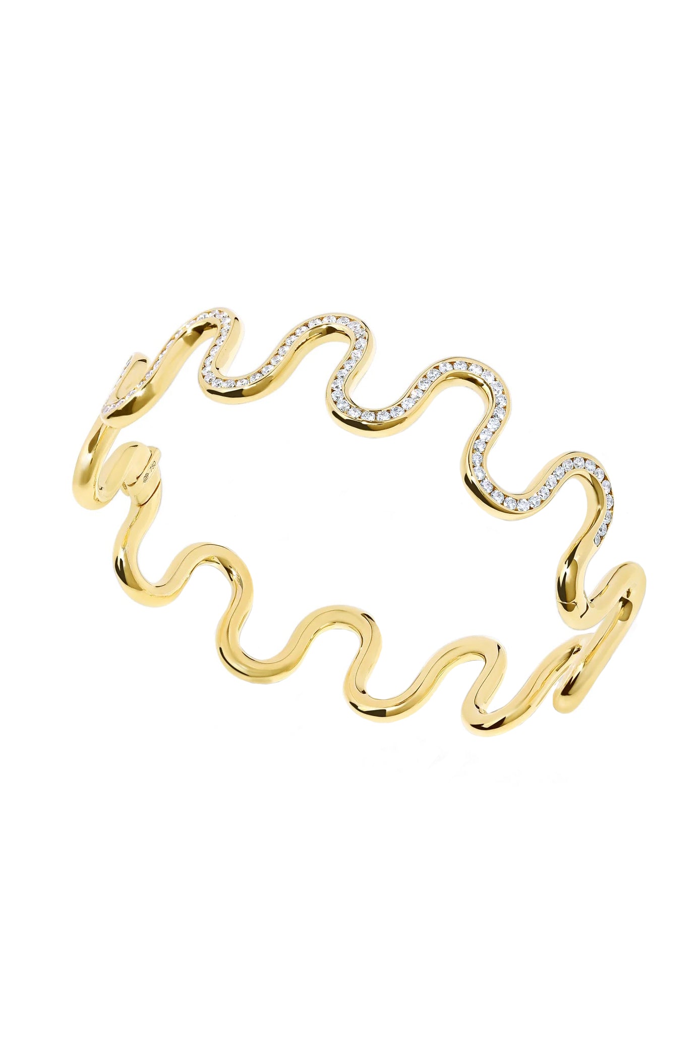 STATE PROPERTY-Edessa Pavé Bangle-