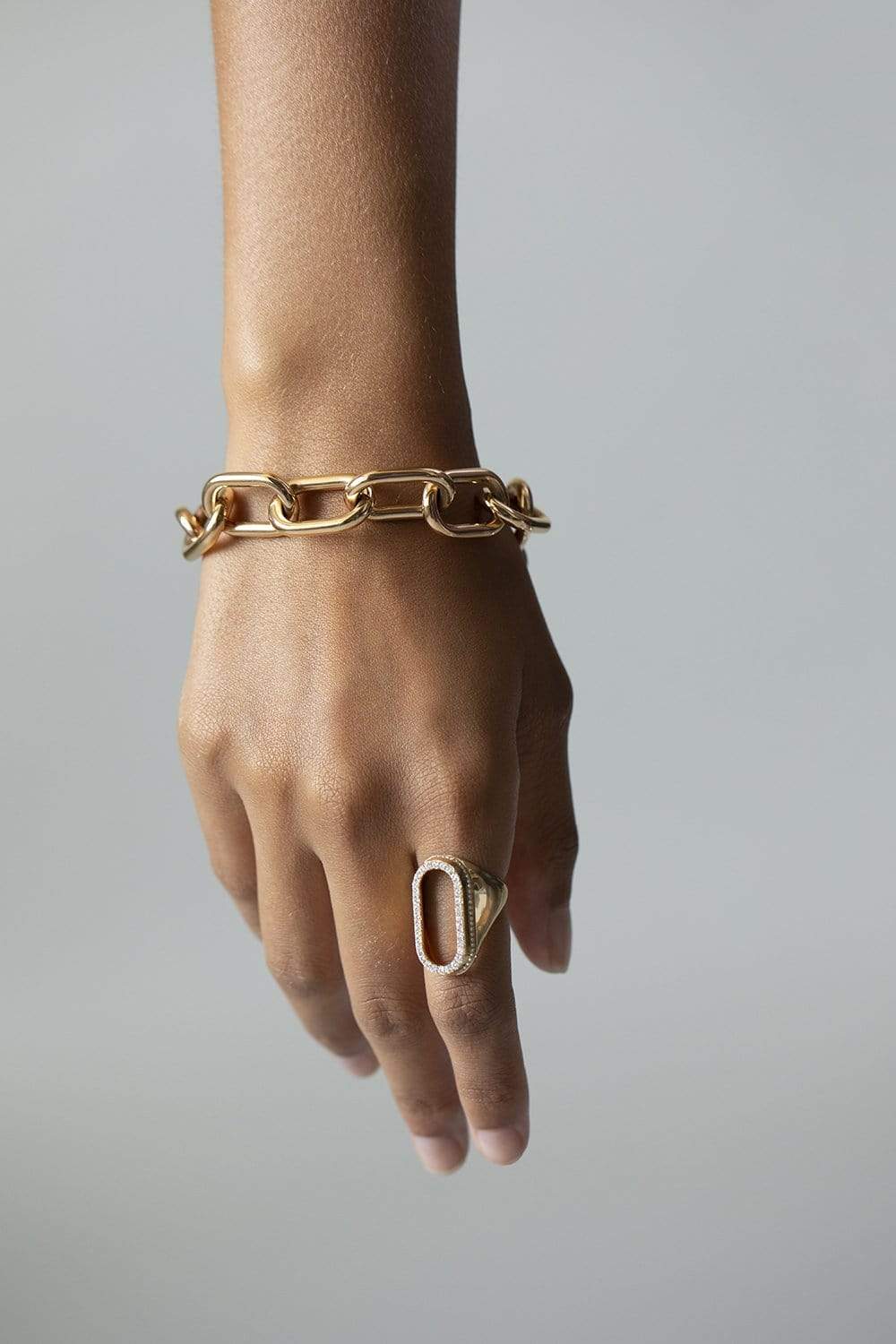 STATE PROPERTY-Dupin Link Bracelet-ROSE GOLD