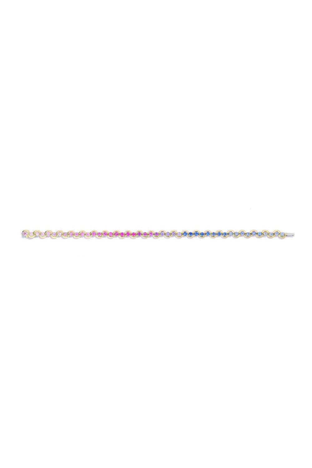 Edessa Mist Sapphire Tennis Bracelet-YELLOW GOLD-6-JEWELRYFINE JEWELBRACELET O-STATE PROPERTY