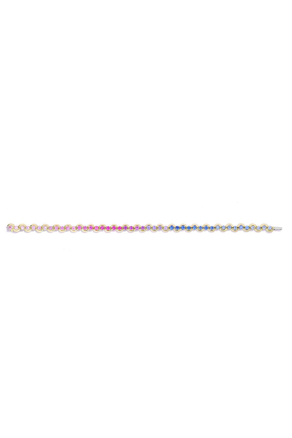 STATE PROPERTY-Edessa Mist Tennis Bracelet-YELLOW GOLD