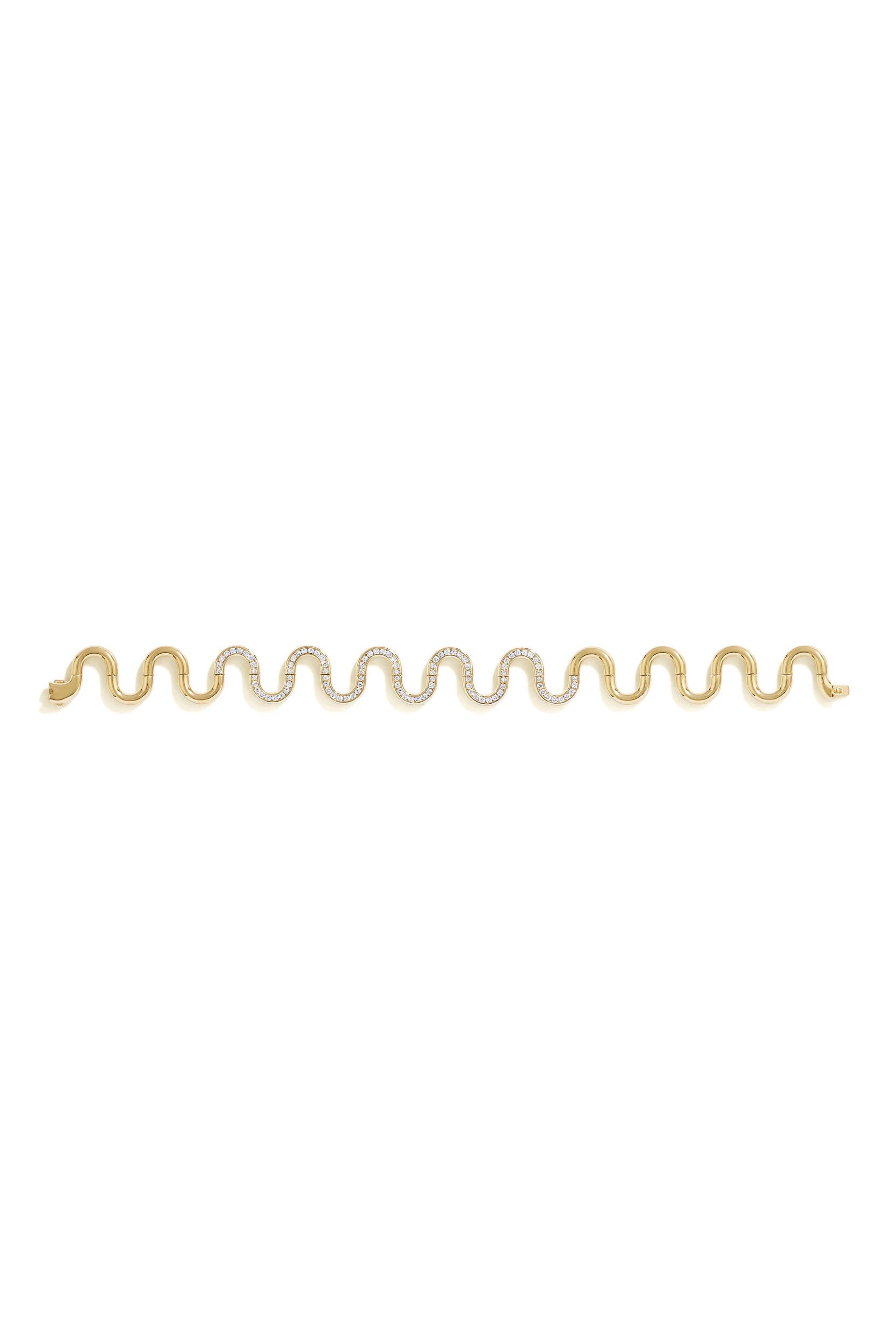 STATE PROPERTY-Edessa Pavé Bracelet-YELLOW GOLD