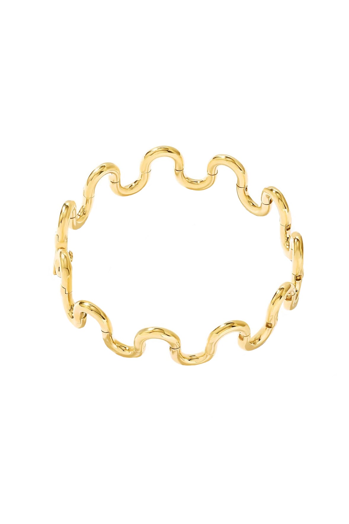 STATE PROPERTY-Edessa Bangle Bracelet-YELLOW GOLD