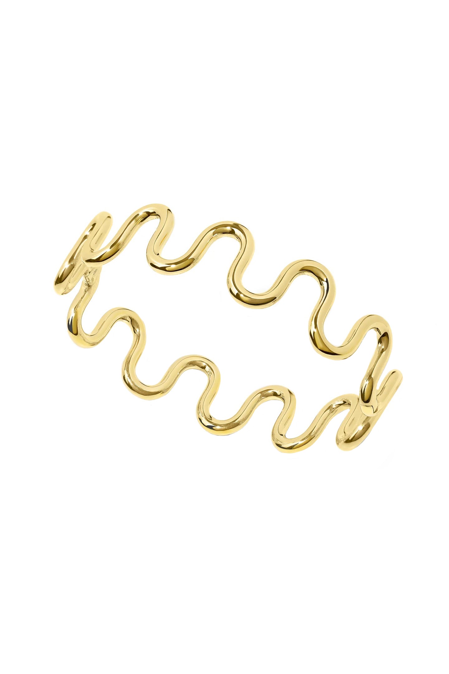 STATE PROPERTY-Edessa Bangle Bracelet-YELLOW GOLD