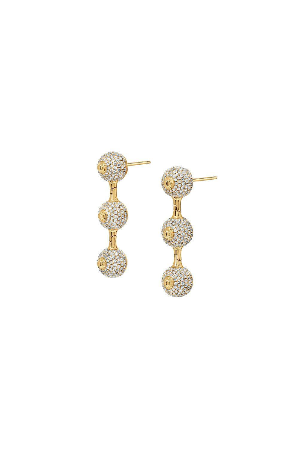 Nemara Pave Diamond Drop Earrings-YELLOW GOLD-JEWELRYFINE JEWELEARRING-STATE PROPERTY