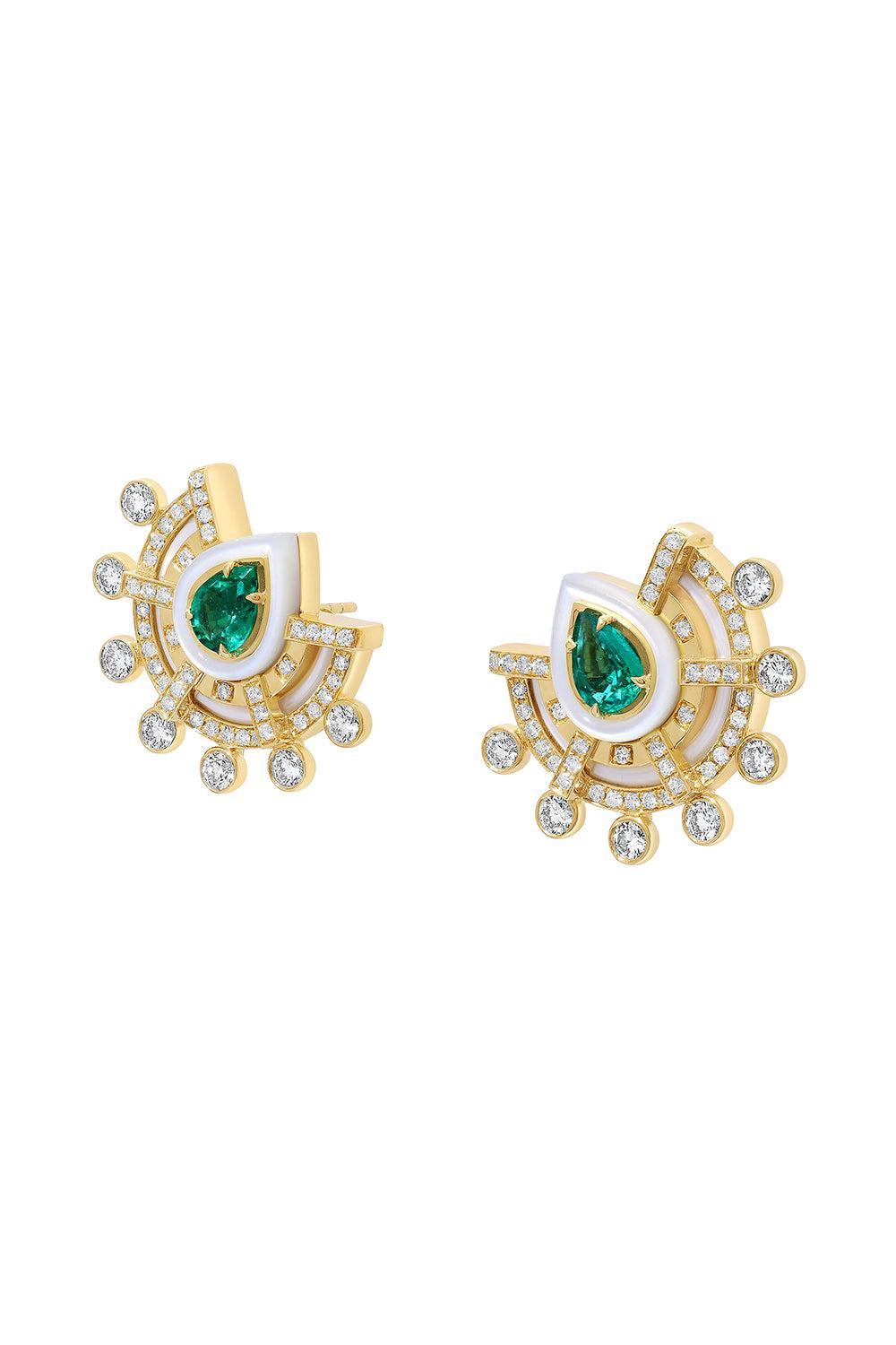Raisina Snowdrop Earrings-YELLOW GOLD-JEWELRYFINE JEWELEARRING-STATE PROPERTY