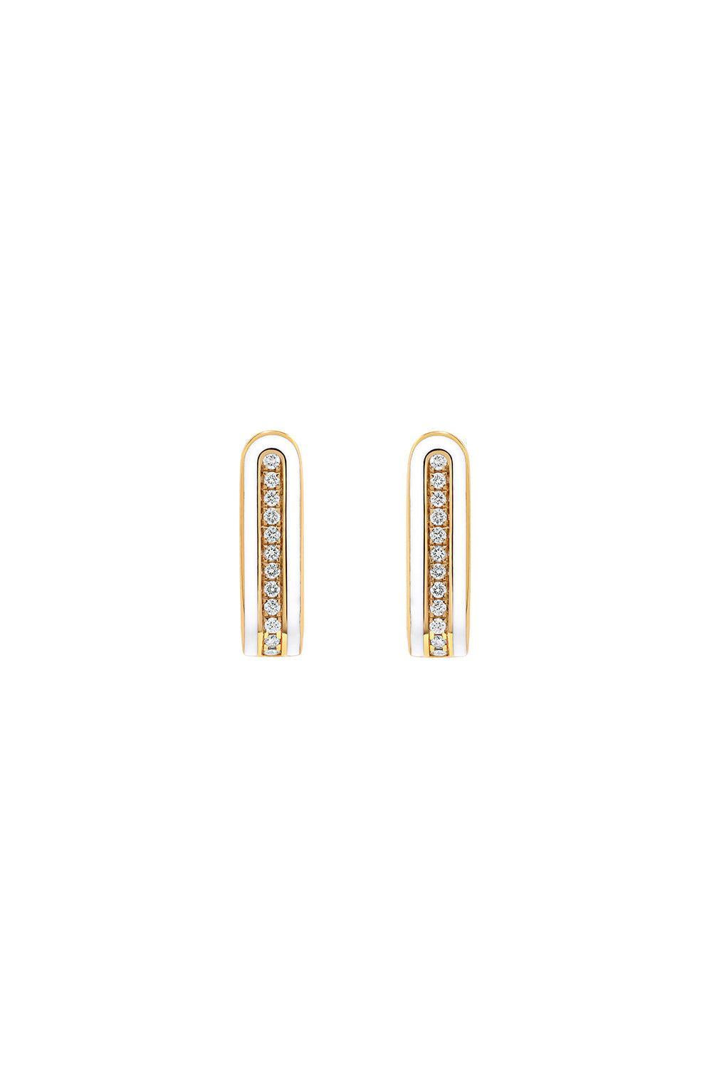 White Hedin Bone Earrings-YELLOW GOLD-JEWELRYFINE JEWELEARRING-STATE PROPERTY