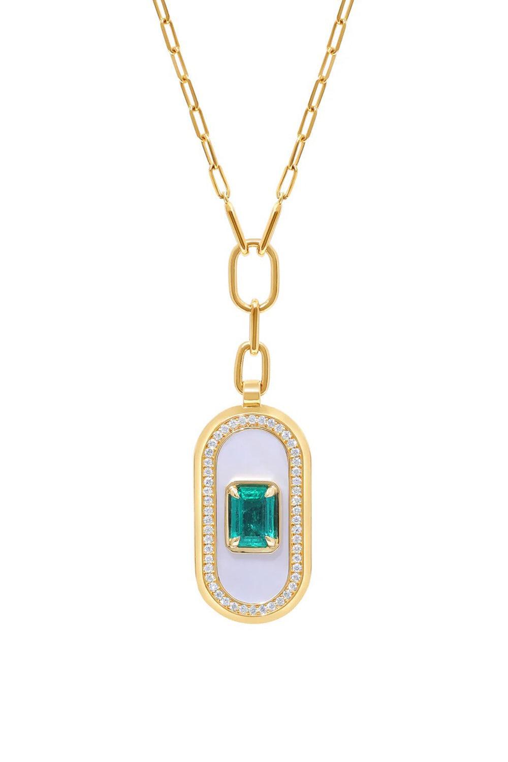 Battuta Snowdrop Necklace-YELLOW GOLD-18-JEWELRYFINE JEWELNECKLACE O-STATE PROPERTY