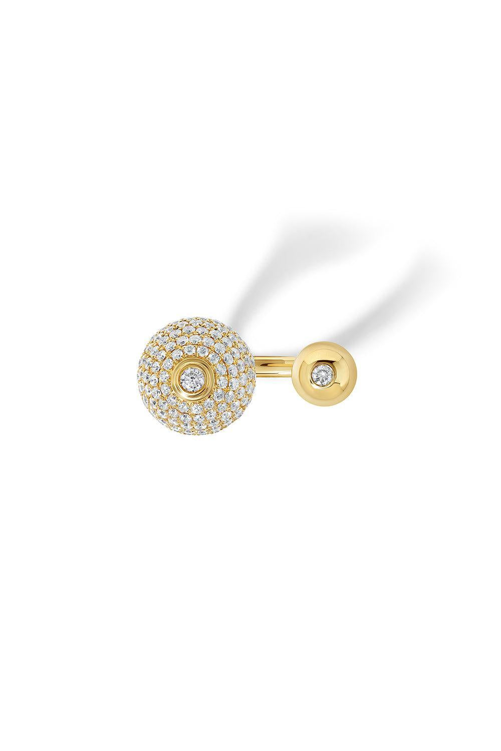 Nemara Grand Pave Diamond Ring-YELLOW GOLD-5.5-JEWELRYFINE JEWELRING-STATE PROPERTY