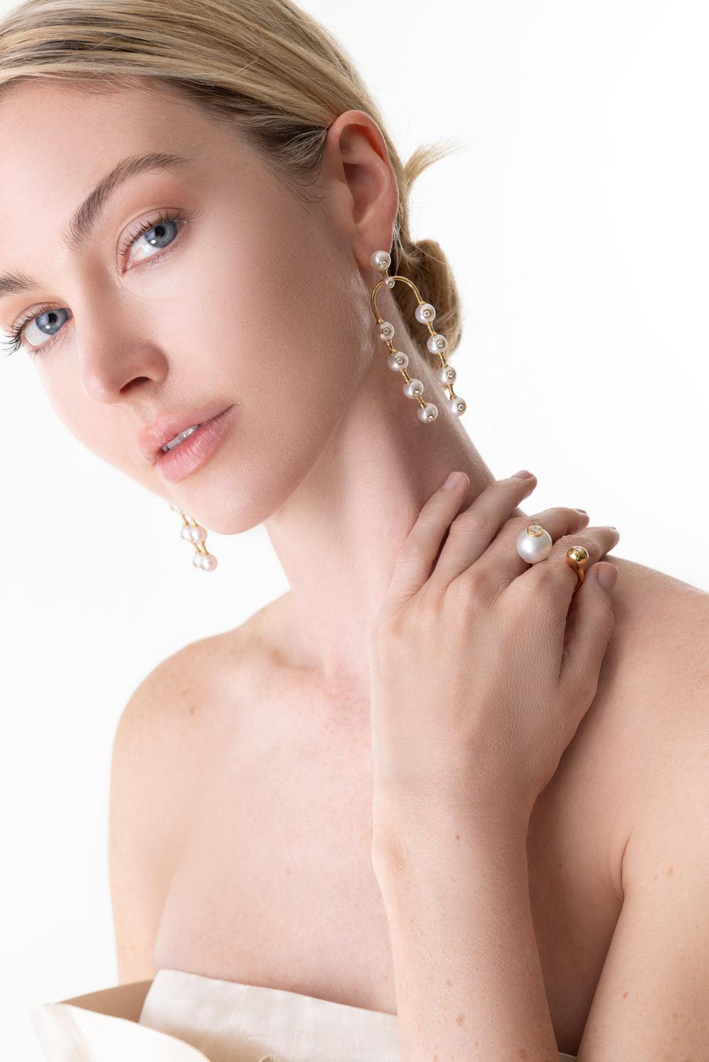 Grand Nemara Pearl Ring-YELLOW GOLD-7-JEWELRYFINE JEWELRING-STATE PROPERTY