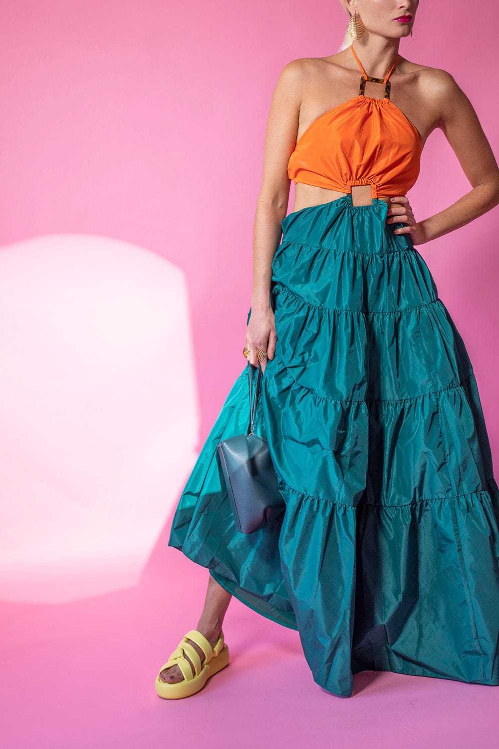 STAUD-Dome Maxi Dress-