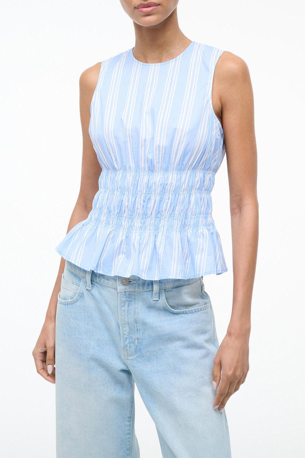 Culver Top-STRIPE-XS-CLOTHINGTOPBLOUSE-STAUD