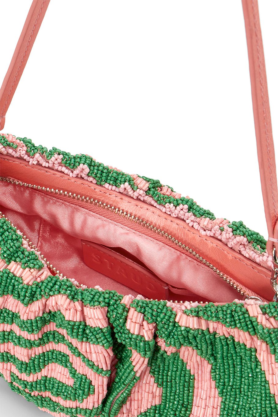 STAUD-Beaded Bean Convertible Bag-EMQRTZSW