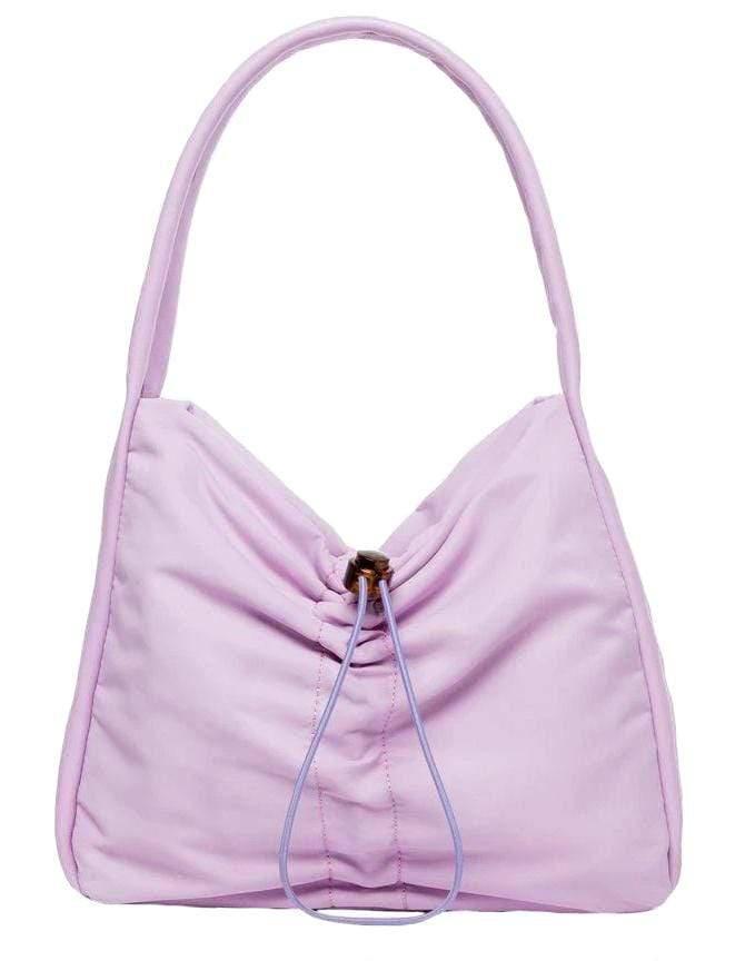 STAUD-Lavender Felix Nylon Shoulder Bag-LAVENDER