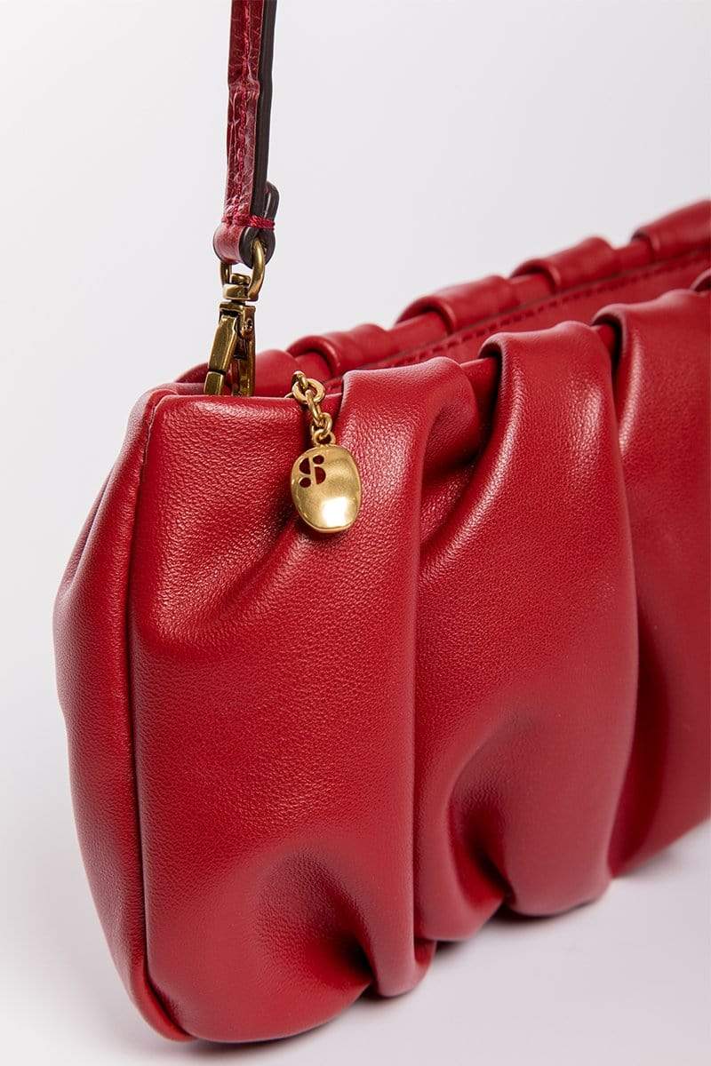 STAUD-Bean Convertible Bag - Scarlet-SCARLET