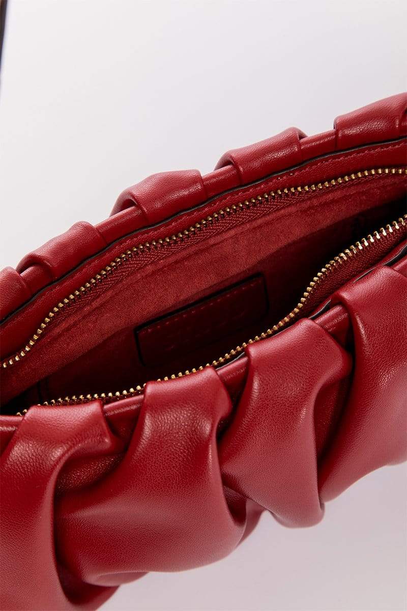STAUD-Bean Convertible Bag - Scarlet-SCARLET