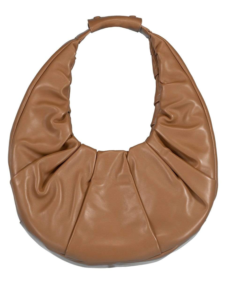 STAUD-Mushroom Large Soft Moon Bag-MUSHROOM