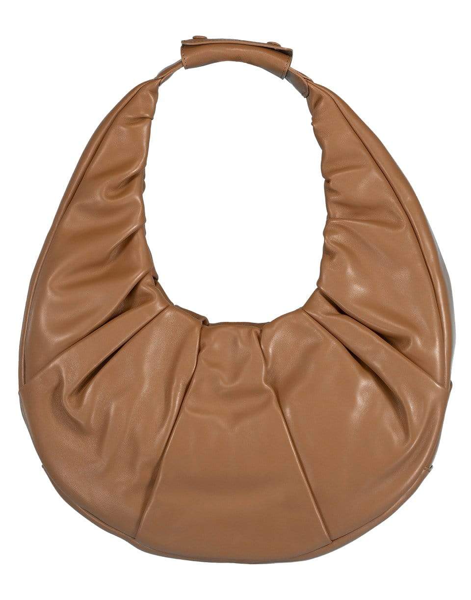STAUD-Mushroom Large Soft Moon Bag-MUSHROOM