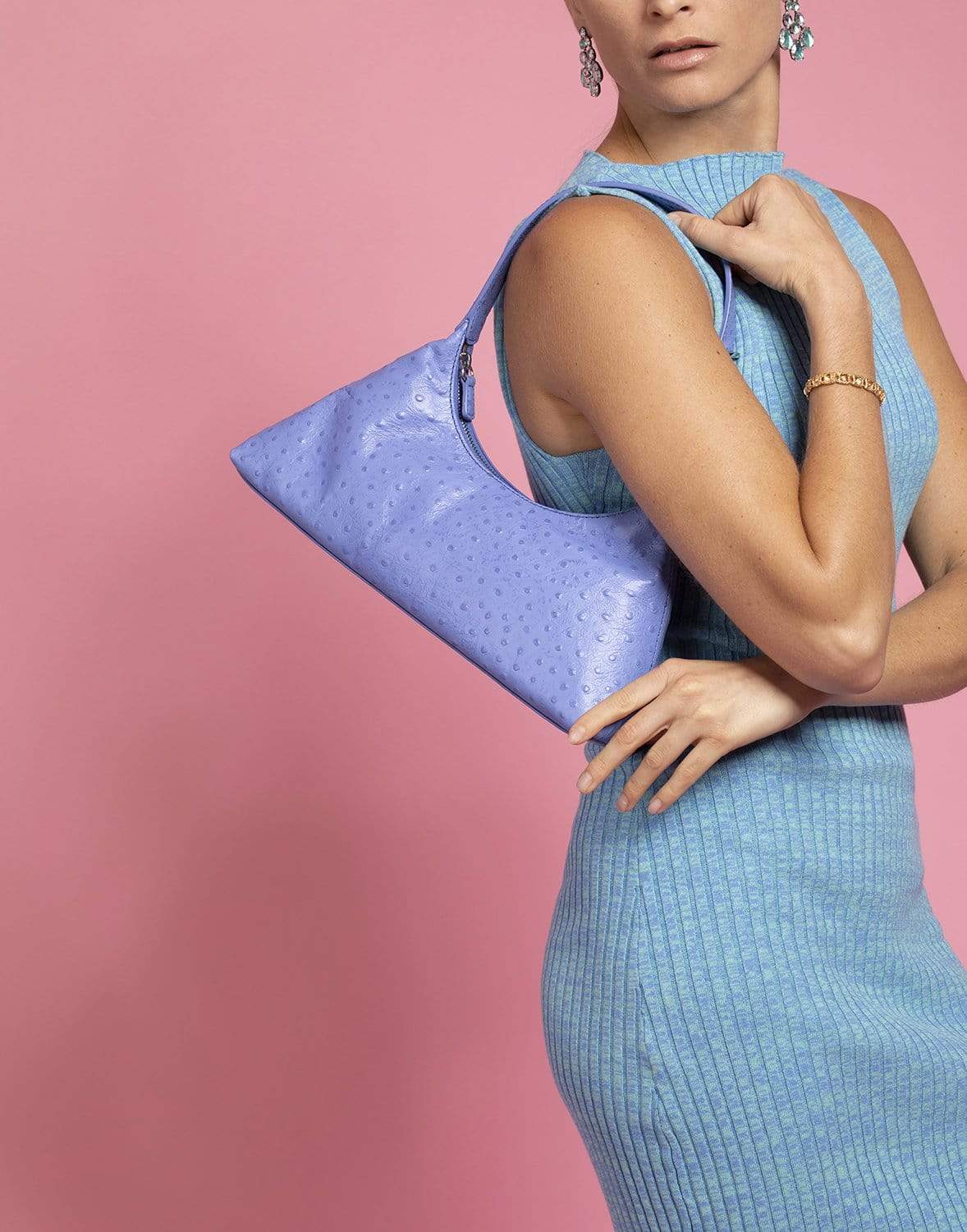 STAUD-Estelle Bag - Periwinkle-PERIWINK