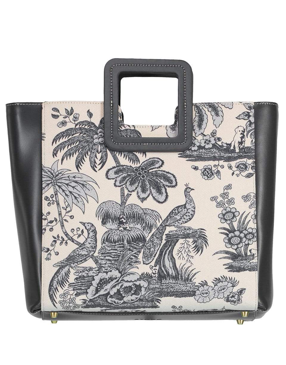 STAUD-Toile de Jouy Shirley Bag-BLUE