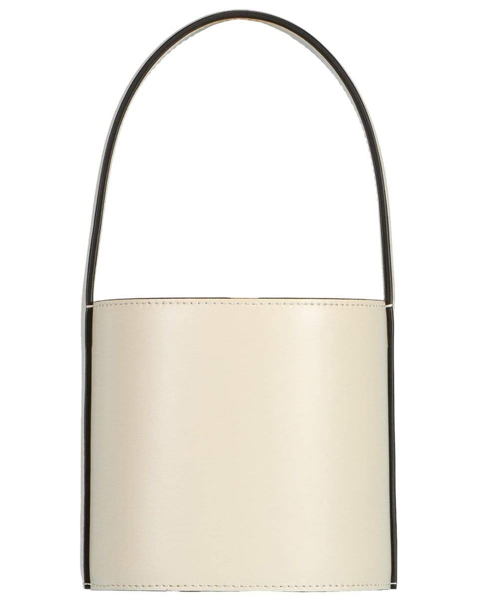 STAUD-Mini Bissett Bucket Bag-CREAM