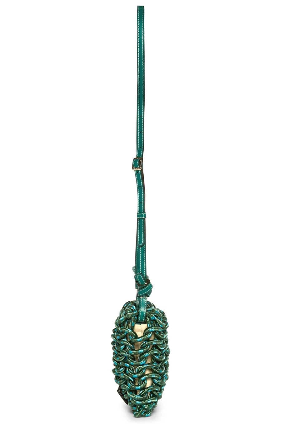 STAUD-Mini Corda Crossbody Bag - Costal-COASTAL
