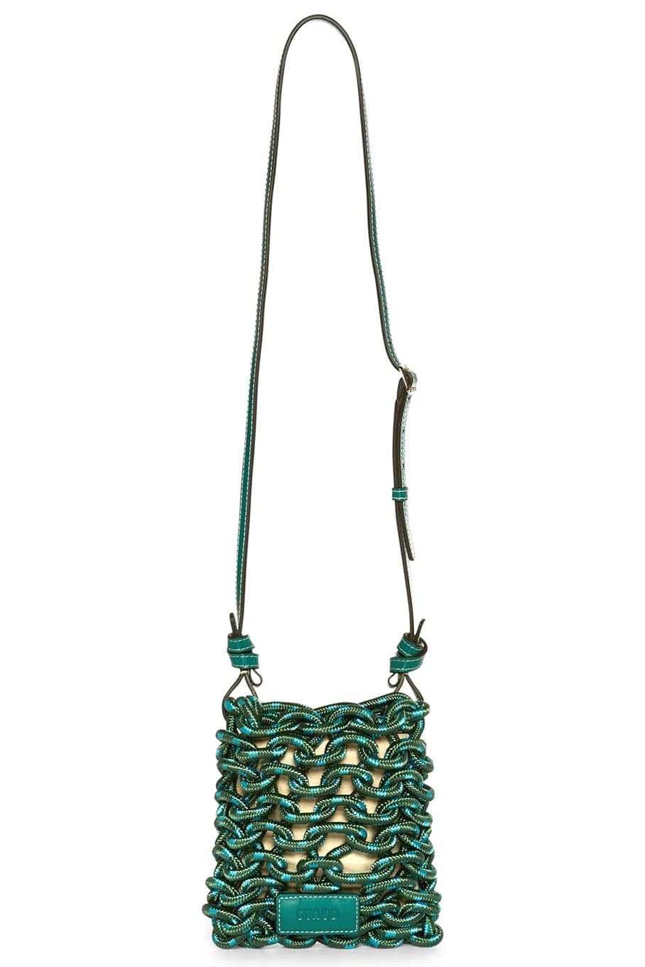 STAUD-Mini Corda Crossbody Bag - Costal-COASTAL