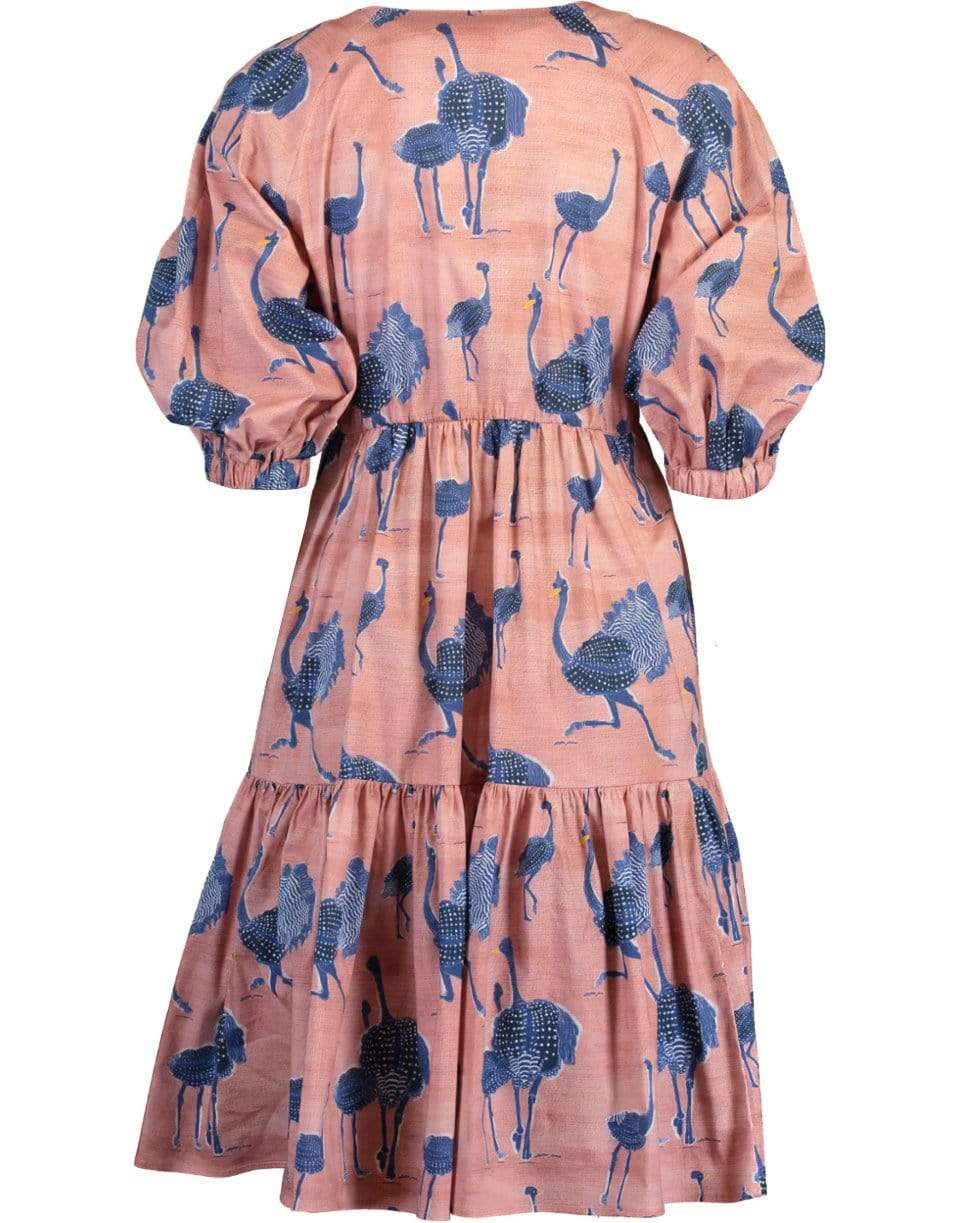 STELLA JEAN-Short Sleeve Print Dress-
