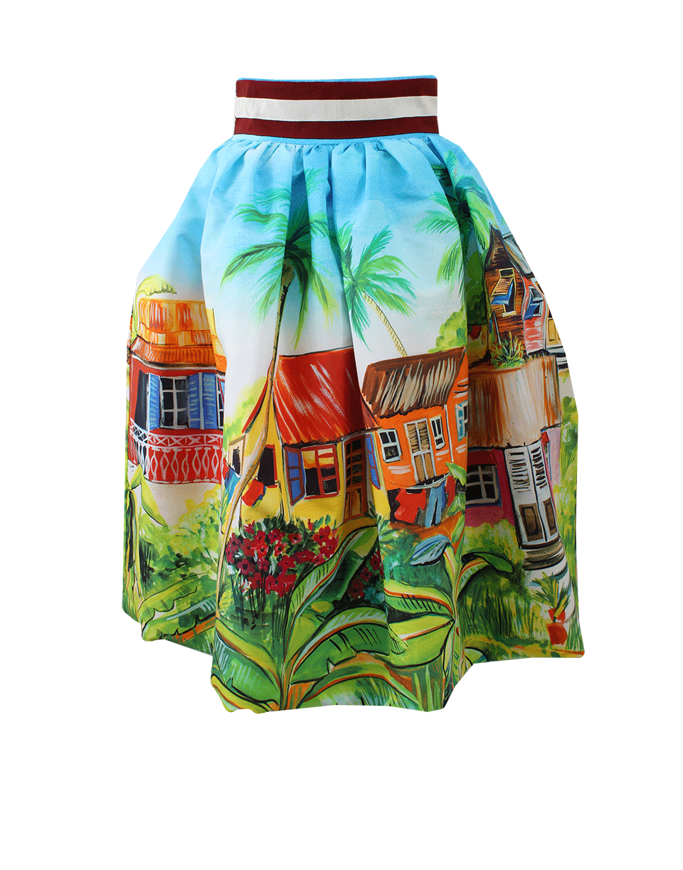STELLA JEAN-Camello Skirt-
