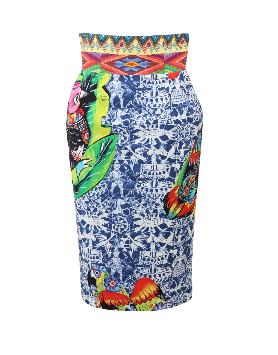 STELLA JEAN-Pediatra Slim Parrot Skirt-